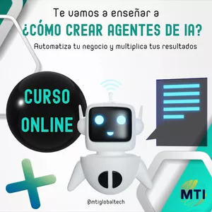 Imagen de portada para Curso online Curso para crear Agentes IA