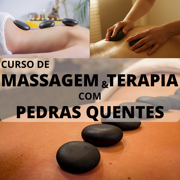Imagem Curso de Massagem e Terapia com Pedras Quentes