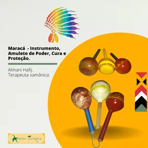 Imagem de capa para o Curso online Maracá  - Instrumento,  Amuleto de Poder, Cura e Proteção. 
