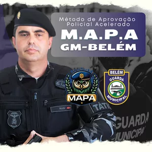 Imagem do curso MAPA POLÍCIA MUNICIPAL DE BELÉM: Método de Aprovação Policial Acelerado