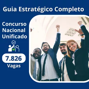Imagem de capa para o Ebook Concurso Nacional Unificado - Guia Estratégico
