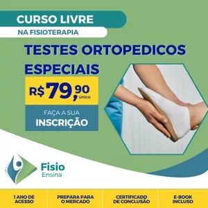 CURSO DE TESTES ORTOPÉDICOS ESPECIAIS