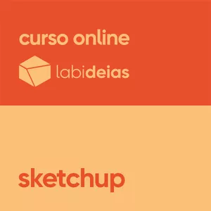 Imagem de capa para o Curso online sketchup pro | curso online labideias