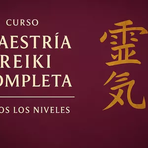Imagen de portada para Curso online 🌟 Maestría Completa de Reiki 🌟