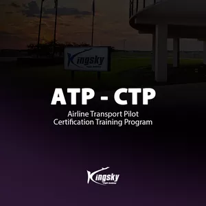 Cover image for Online course ATP-CTP Kingsky Flight Academy