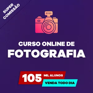 Imagem de capa para o Curso online Curso de Fotografia
