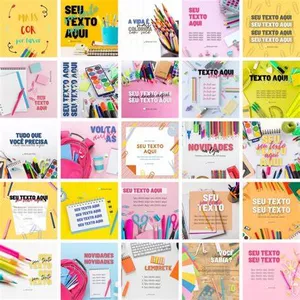 Imagem de capa para o Curso online Pack 26 Artes Para Papelarias Editáveis no Canva