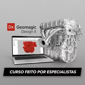 Imagem do curso Engenharia Reversa - Curso Básico Geomagic Design X