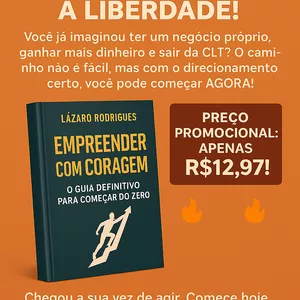 Imagem de capa para o Ebook Empreender com Coragem: O Guia Definitivo para Começar do Zero