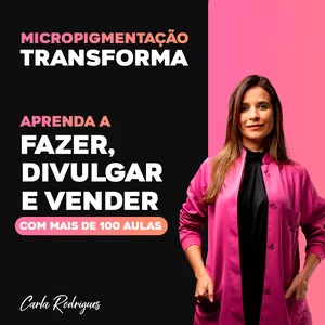 Imagem de capa para o Curso online Micropigmentação Transforma: Curso de Microblading fio a fio (Sobrancelhas Realistas)