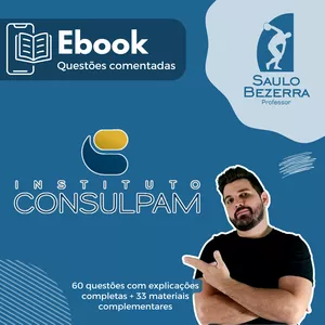 Imagem de capa para o Ebook Consulpam: Questões comentadas de Educação Física
