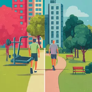 Imagem de capa para o Ebook Saúde e Exercício: Lado a Lado