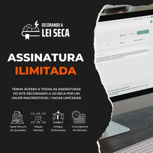 Imagem de Assinatura ILIMITADA  criado por Decorando a Lei Seca  na hotmart