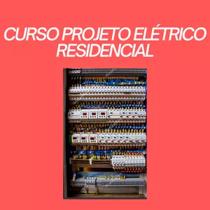 Imagem de capa para o Curso online Projeto Elétrico Residencial