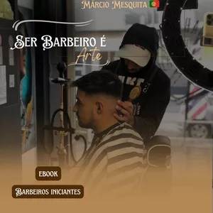 Imagem de capa para o Ebook SER BARBEIRO É ARTE