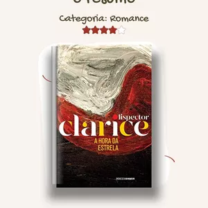 Imagem de capa para o Ebook A Hora da Estrela - O resumo