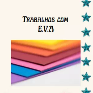 Imagem de capa para o Ebook Trabalhos em E.V.A