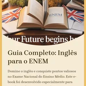 Imagem de capa para o Curso online Inglês para o Enem!