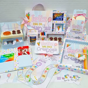 Imagem de capa para o Ebook 🎀 Kit Digital Dia das Crianças – Rosa (Studio + PDF) 🎀