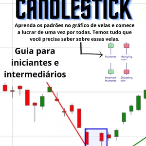 Imagem de capa para o Ebook Padrões Candlestick 