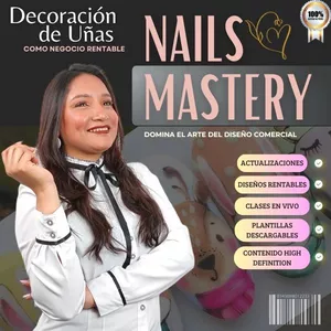 Imagen de portada para Curso online Nails Mastery Domina el Arte del Diseño Comercial