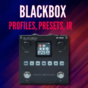 Imagem de capa para o Curso online BLACKBOX FULL / 82 PROFILES - 36 PRESETS - 124 IR´S