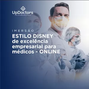 Imagem de capa para o Curso online ESTILO DISNEY de excelência empresarial para médicos - ONLINE