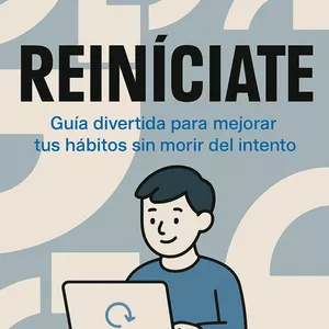 Imagen de portada para Ebook Reiniciate: Guía divertida para mejorar tus hábitos sin morir del intento