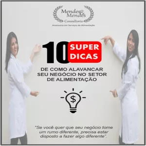 Imagem do curso 10 SUPER DICAS DE COMO ALAVANCAR SEU NEGÓCIO NO SETOR DE ALIMENTAÇÃO!