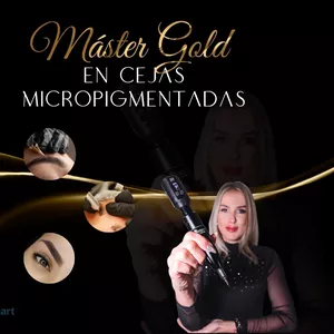Imagen de portada para Curso online Máster Gold en Cejas Micropigmentadas 