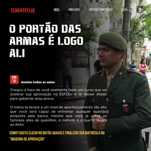 Imagem de capa para o Curso online Tenenteflix