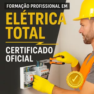 Imagem do curso Formação Profissional em Elétrica Total – Certificado Oficial 