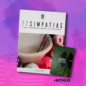 77 Simpatias Poderosas + Bônus por Alphabilidade Digital