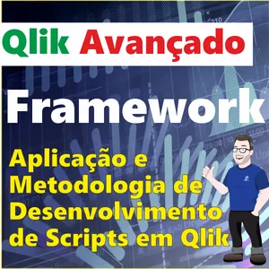 Imagem de capa para o Curso online Qlik: Avançado - Framework Aplicação e Metodologia de Desenvolvimento de Scripts em Qlik