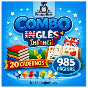 Imagem de capa para o Ebook Combo Inglês Infantil