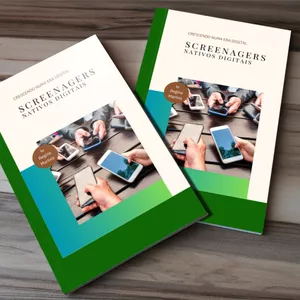 Imagem de capa para o Ebook NATIVOS DIGITAIS - CRESCENDO NUMA ERA DIGITAL