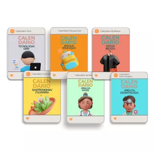 Imagem de capa para o Ebook Calendários de datas comemorativas por segmentos