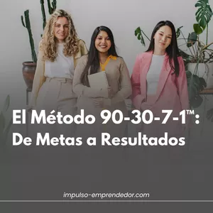 Imagen de portada para Curso online El Método 90-30-7-1™: De Metas a Resultados