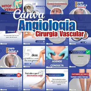 Imagem do curso Canva Angiologia e Cirurgia Vascular