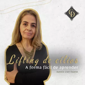 Imagem de capa para o Ebook Ebook: Lifting de cílios - A forma fácil de aprender