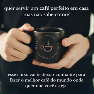 Imagem principal do produto DOPÊ ONLINE: CAFÉ EM CASA