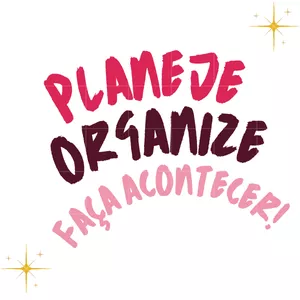 Imagem de capa para o Curso online Planeje, Organize e Faça Acontecer