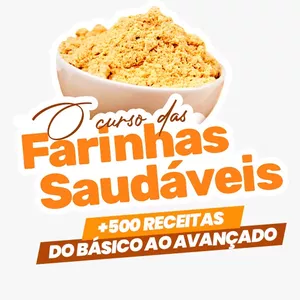 Imagem de capa para o Curso online Curso das Farinhas Saudáveis