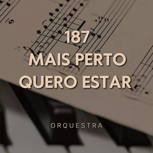 Imagem de capa para o Ebook 🎼 Arranjo Orquestral - Mais Perto Quero Estar | Hino 187 da Harpa Cristã 🎼