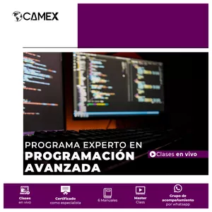 Imagen de portada para Curso online Programa Experto en Programación Avanzada