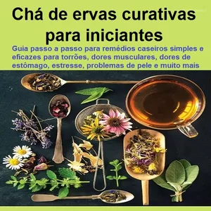Imagem principal do produto Chá de ervas curativas para iniciantes
