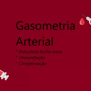 Imagem de capa para o Ebook Gasometria Arterial 