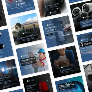 Imagem de capa para o Curso online PACK CANVA SEGURANÇA ELETRÔNICA