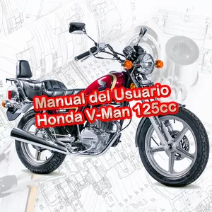 Imagen de portada para Ebook Manual del usuario motocicleta Honda V-Man 125cc