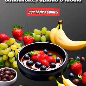 Imagem de capa para o Ebook 16 Receitas Doces saudáveis, rápidas e fáceis